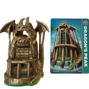 Skylanders Dragon's Peak Figure with‎ Card
